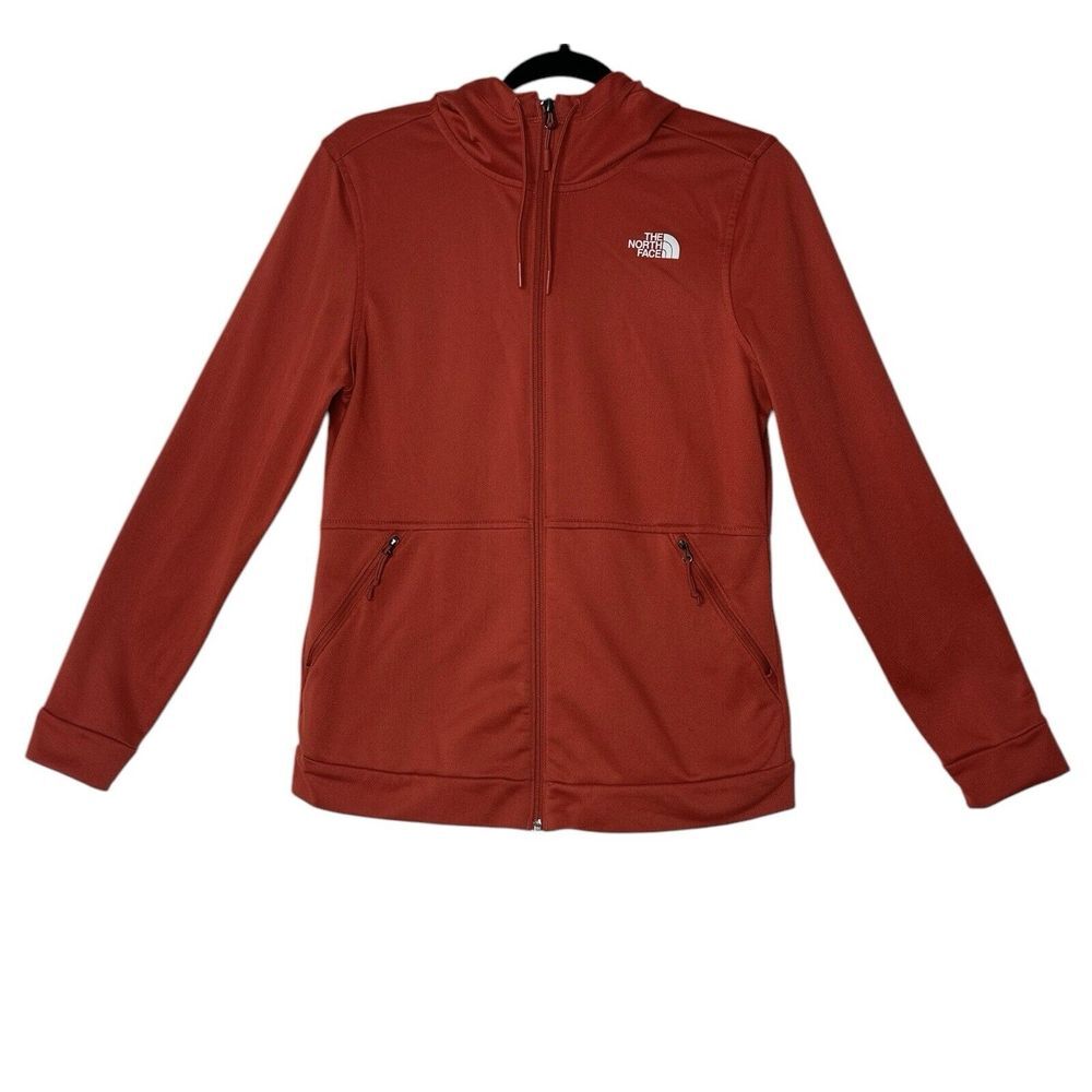 North Face Jacket Womens Médium Full Zip Packets Outdoor Athleisure Stretch